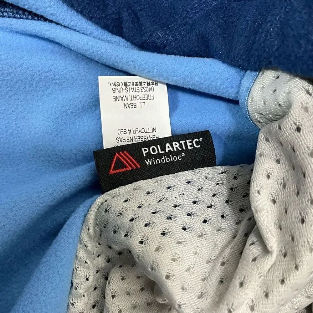 L.L. BEAN Polartec Windbloc Fleece Jacket - Picture 7 of 8